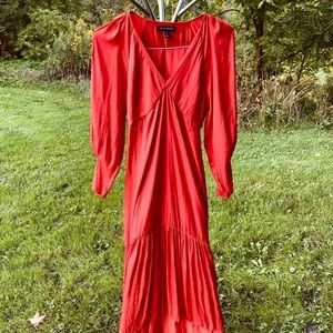 Banana Republic Fall Maxi Dress 🍁